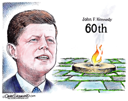 JFK ASSASSINATION 60TH by Dave Granlund