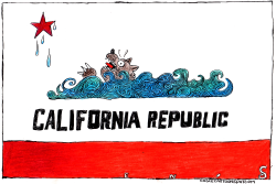 CALIFORNIA DROWNIN' by Randall Enos