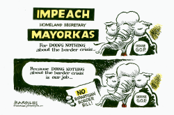 REPUBLICANS AND MAYORKAS IMPEACHMENT by Jimmy Margulies