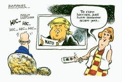 TRUMP THREATENS NATO by Jimmy Margulies