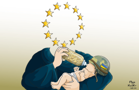 EUROPEAN MILITARY AID TO UKRAINE by Plop and KanKr
