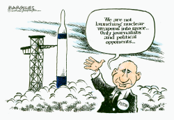 RUSSIAN NUCLEAR WEAPONS IN SPACE by Jimmy Margulies