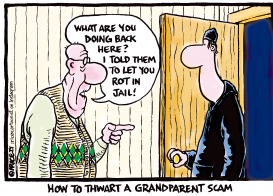 TO THWART A GRANDPARENT SCAM by Ingrid Rice