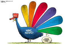 NBC LAYS AN EGG by Rick McKee
