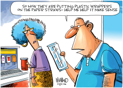 PLASTIC VS PAPER STRAWS by Dave Whamond