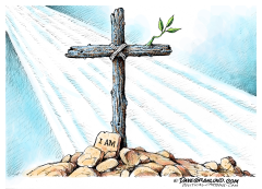 REPOST  - EASTER PROMISE by Dave Granlund
