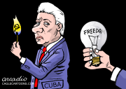 THE DARKNESS OF CUBA. by Arcadio Esquivel