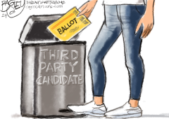 THIRD PARTY CANDIDATES  by Pat Bagley
