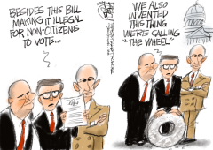 FATHERS OF INVENTION by Pat Bagley