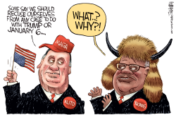 ALITO AND THOMAS TRUMP CONFLICTS by Rick McKee