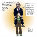 International Womens Day by Terry Mosher, The Montreal Gazette