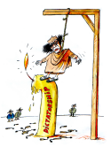 Ghaddafi by Pavel Constantin, Romania