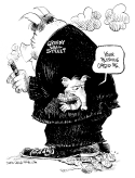 GOP and Civil Servant Pensions by Daryl Cagle, CagleCartoons.com