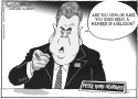Peter King Hearings by Bob Englehart, PoliticalCartoons.com