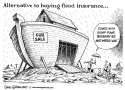 Flood insurance alternative by Dave Granlund, Politicalcartoons.com