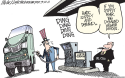 Supply and Demand Color by Mike Keefe, Cagle Cartoons