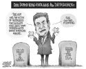 Pete King, Muslims and the IRA - BW by John Cole, The Scranton Times-Tribune