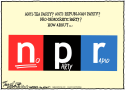NPR Color by Bob Englehart, PoliticalCartoons.com