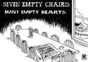 LOCAL- PA FIRE KILLS 7 CHILDREN, B/W by Randy Bish, PoliticalCartoons.com