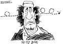 Gaddafi No Fly Zone by Bill Schorr, Cagle Cartoons