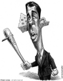 Anti-union goon Scott Walker by Taylor Jones, Politicalcartoons.com
