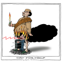 cry for help by Joep Bertrams, The Netherlands