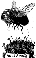 no fly zone Grayscale by Hajo de Reijger, The Netherlands