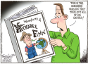 Mike Huckabee Color by Bob Englehart, PoliticalCartoons.com