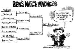 MARCH MADNESS by Daryl Cagle
