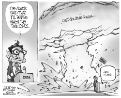PATERNO RETIREMENT  BW by John Cole