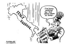 ITALY ECONOMIC PROBLEMS by Jimmy Margulies