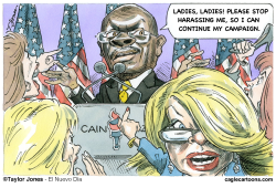HERMAN CAIN COMPLAINS -  by Taylor Jones