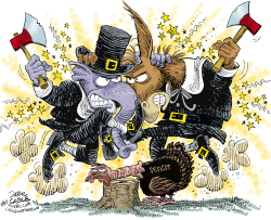 SUPER-COMMITTEE THANKSGIVING  by Daryl Cagle