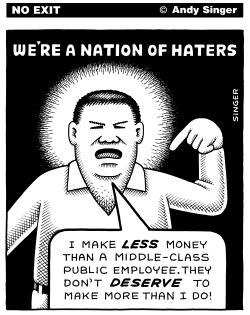 NATION OF HATERS by Andy Singer