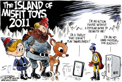 THE ISLAND OF MISFIT TOYS by Jeff Koterba