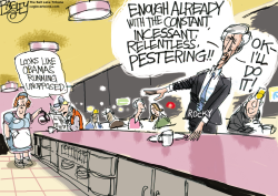 LOCAL ROCKY TO THE RESCUE by Pat Bagley