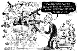 PAKISTAN AND OBAMA by Daryl Cagle