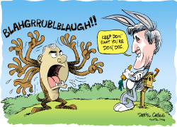  TAZ-DEAN BUGS-KERRY by Daryl Cagle
