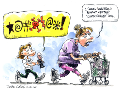 CHATTY CHENEY  by Daryl Cagle