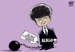 BLAGOJEVICH WRAPPED UP,  by Randy Bish