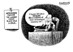 CORZINE AND MISSING FUNDS by Jimmy Margulies