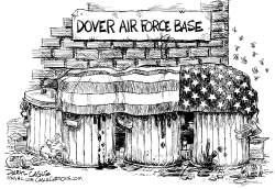 DOVER AFB MORTUARY SCANDAL by Daryl Cagle