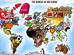 THE WORLD AS WE KNOW IT by Osama Hajjaj