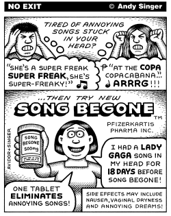SONG BEGONE by Andy Singer