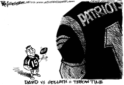 TEBOW TIME by Milt Priggee