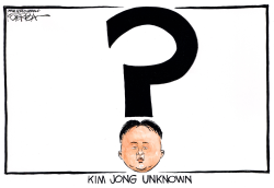 KIM JONG IL DEAD by Jeff Koterba
