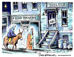 NO ROOM by Dave Granlund