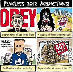 FEARLESS 2012 PREDICTIONS by Steve Nease