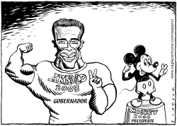 ARNOLD AND MICKEY by Osmani Simanca