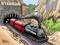 MYANMAR REFORMS  by Paresh Nath